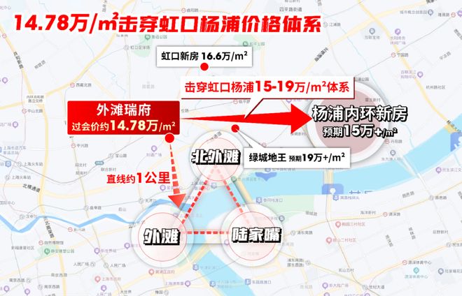 米乐M6官网⭐华润外滩瑞府售楼处：北外滩之巅界说环球江景豪宅新高度